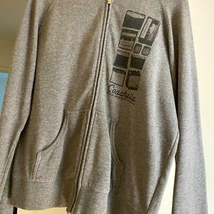 Vintage Coachella zip up Hoodie, 2006